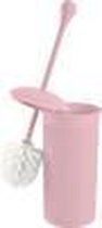 SET PINK RESIN toiletborstel 7HOUSE