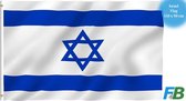 F4B Israel Vlag | 150x90 cm | Israëlische Vlag | 100% Polyester | Weerbestendig