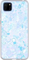 Smartphonebooster Telefoonhoesje - Back Cover - Geschikt Voor Huawei Y5p - Blue En Blue