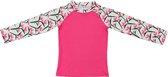 Ducksday - UV Zwemshirt - lange mouw - voor baby meisje - Coco - 74/80