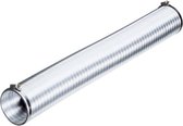 Flexibele aluminium ventilatiebuis 100 mm Wallair Zilver