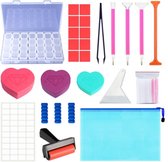 Diamond Painting Hobbyset - Sorteerdoos 28 Bakjes - Accessoires