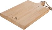 Snijplank met handvat 48 x 26 cm van mango hout - Serveerplank - Broodplank