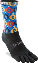 Injinji Trail Midweight Crew - Diep blauw/Groen - 44-47