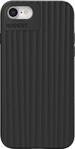 Apple iPhone SE (2020) Hoesje - Nudient - Bold Serie - Hard Kunststof Backcover - Charcoal Black - Hoesje Geschikt Voor Apple iPhone SE (2020)