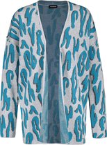TAIFUN Dames Vest met expressief gebreid patroon