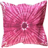 Unique Living | Kussen manhattan - fuchsia - Roze - 45x45 cm - Kussen woonkamer of slaapkamer