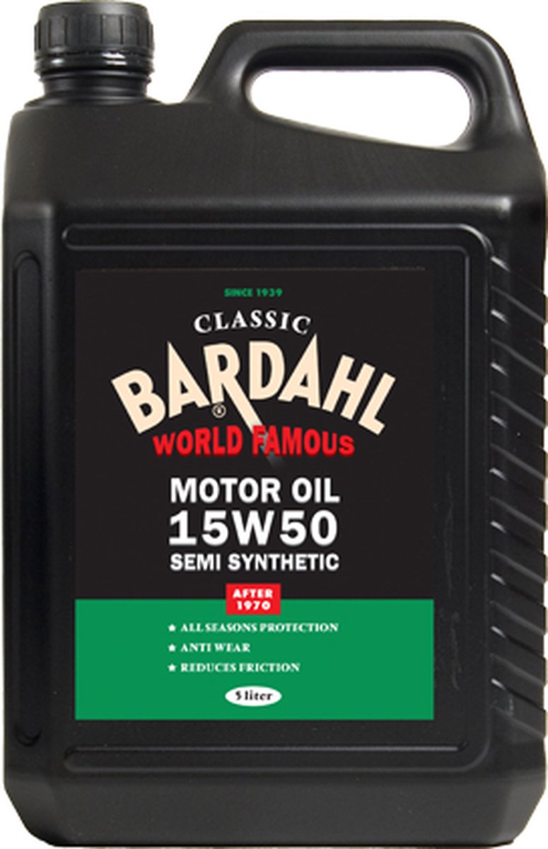 Bardahl Classic Motorolie SAE 15W50 5Ltr