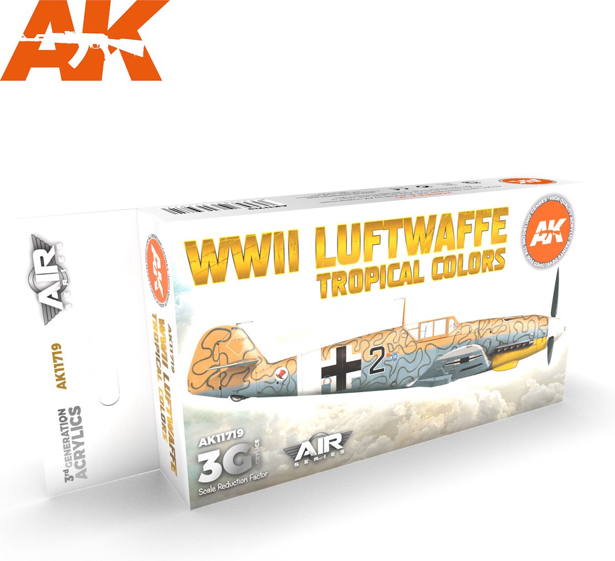 WWII Luftwaffe Tropical Colors Set - AK-Interactive - AK-11719