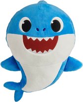 Baby Shark Knuffel - Baby Shark Speelgoed - 17cm - Blauw