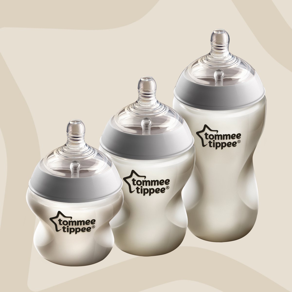 Tommee tippee-biberon 340 ml anti-colique 3m+