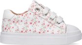 Sneakers | Meisjes | White flower | Leer | Shoesme | Maat 21