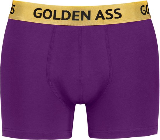 Golden Ass - Heren boxershort paars XL