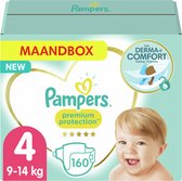 Pampers - Premium Protection - Maat 4 - Maandbox - 160 luiers