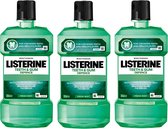 Listerine - Mondwater - Munt - Tand- en tandvleesbescherming - 3 x 500 ML - Voordeelverpakking