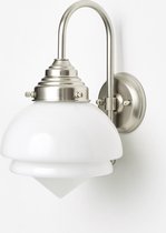 Art Deco Trade - Wandlamp Small Pointy Meander Matnikkel
