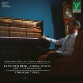 Edoardo Turbil - Brahms, Sinigaglia: Klavierstücke (CD)