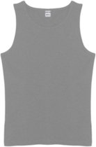 Onderhemd - Tanktop - Heren - 100% katoen - 2-Pack - Grijs - XL