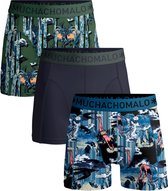 Muchachomalo boxershort jongen Waterfalls 3-pack maat 134-140