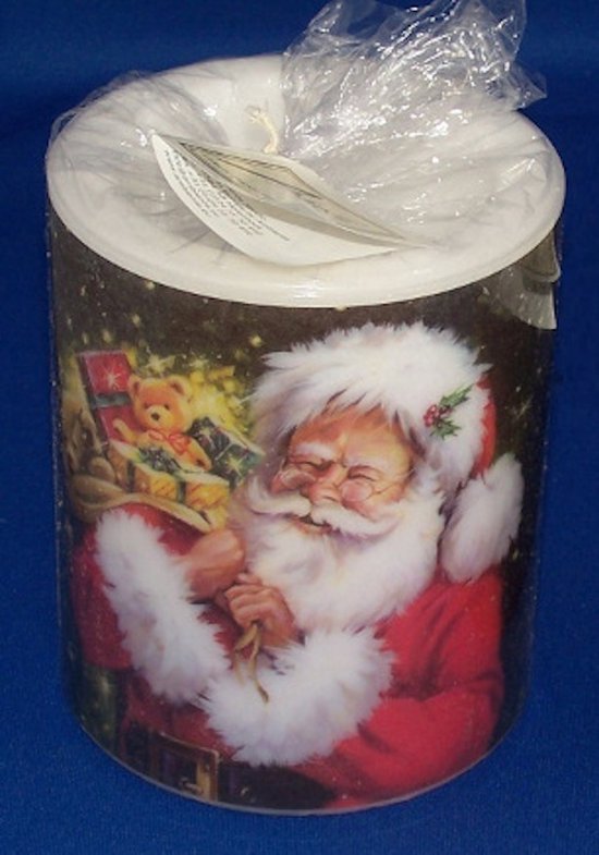 Ambiente - Père Noël avec cadeaux - Grande Bougie - Père Noël - Noël |  bol.com