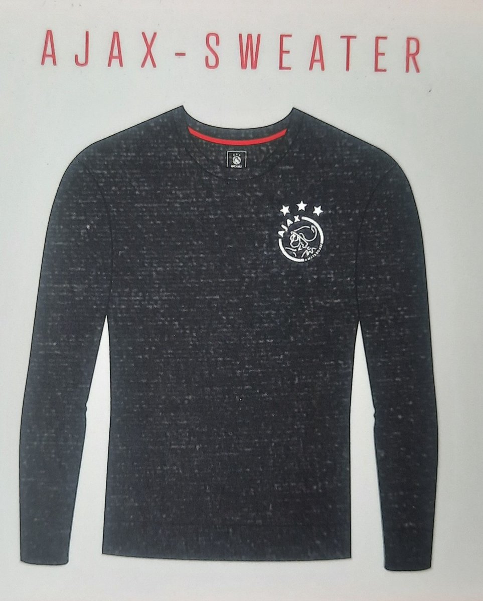 Ajax sweater zwart maat XL - voetbal trui AFC Ajax Amsterdam