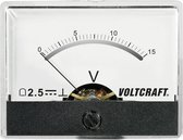 VOLTCRAFT AM-60X46/15V/DC Inbouwmeter AM-60X46/15 V/DC 15 V Draaispoel