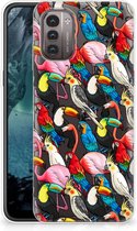 Leuk TPU Backcase Nokia G21 | G11 Telefoon Hoesje Birds