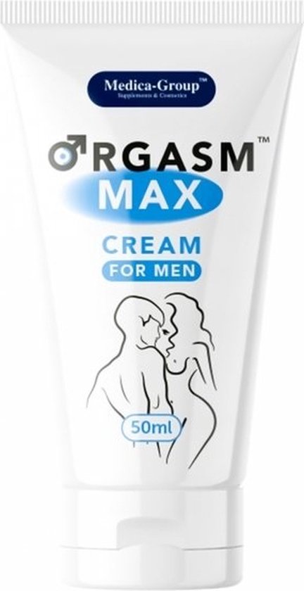 Orgasm Max Cream For Men crème intime pour des érections fortes et longues pour hommes 50ml