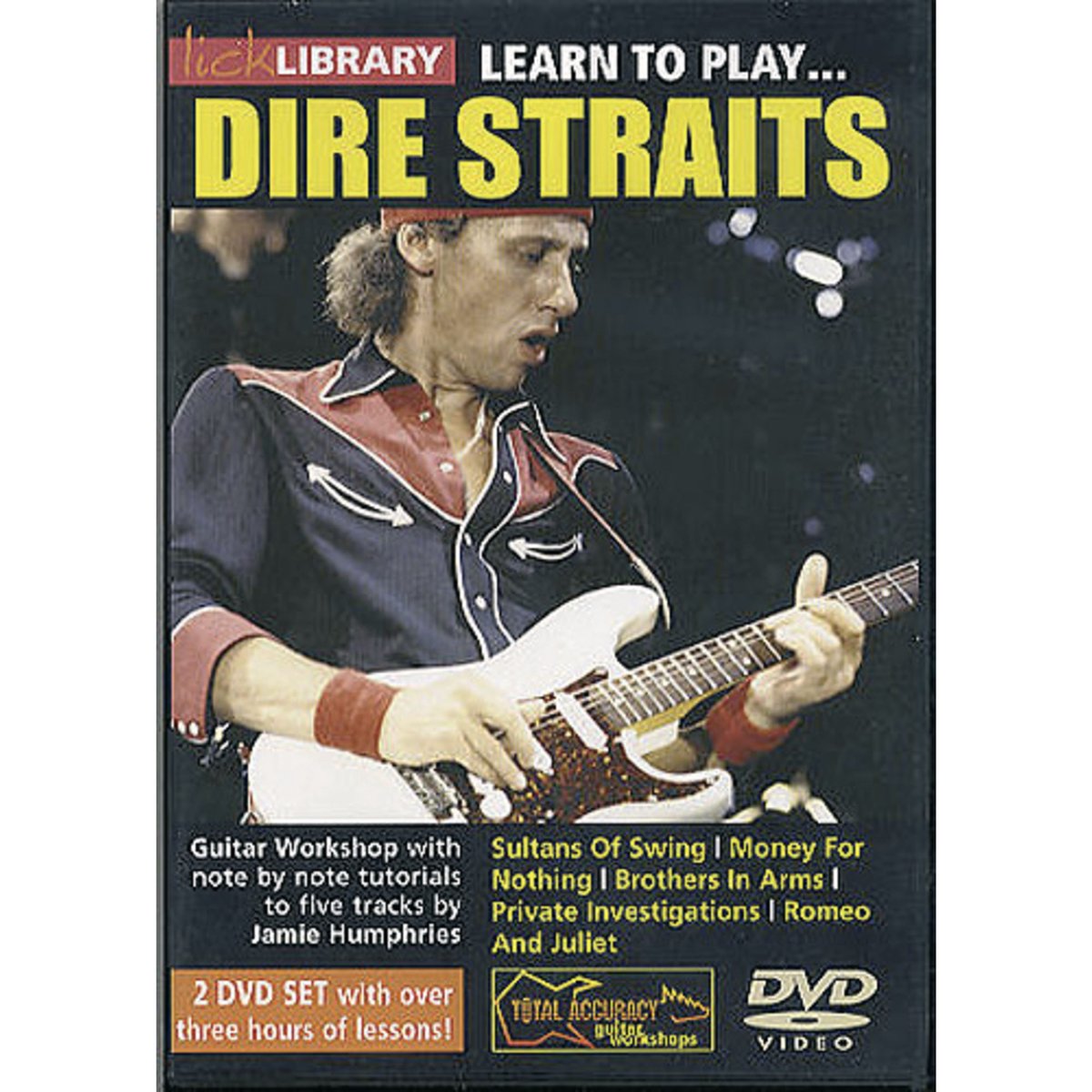 Roadrock International Lick Library - Dire Straits Learn to play (gitaar), DVD - DVD / CD / Multimedia: C - D