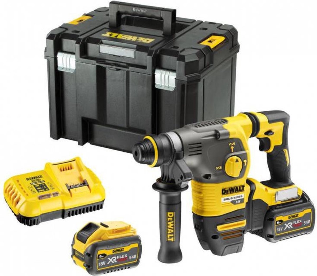 800W SDS-Plus combihamer 26mm snelwisselboorhouder in TSTAK koffer