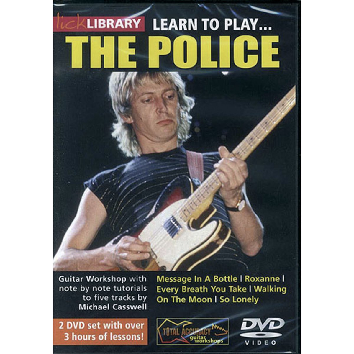 Roadrock International Lick Library - The Police Learn to play (gitaar), DVD - DVD / CD / Multimedia: O - P