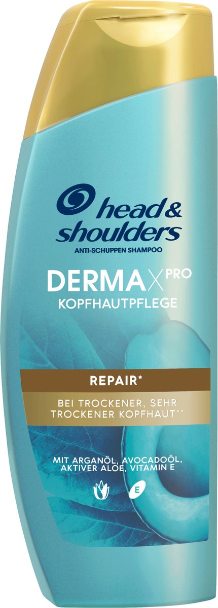 head&shoulders Shampoo Derma x Pro, Reparatie, 225 ml