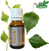 Berk etherische Olie 10 ml | Birch olie | 100% PUUR | Bio | Essentiële olie Aromatherapie | Olie diffuser | Geschikt voor inname | Pure Naturals