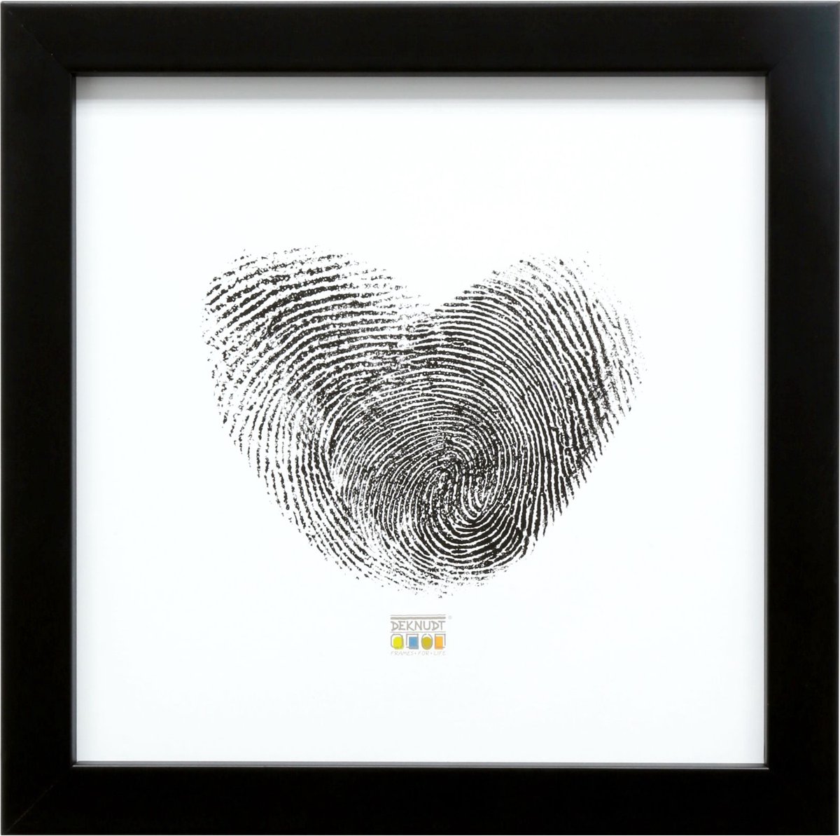 Deknudt Frames fotolijst S40RK2 - zwart - voor foto 40x40 cm