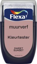 Flexa Muurverf - Kleurtester - Kleur van het jaar 2022 - Sweet Sunset - 30 ml