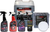 ProNano | Pro Nano Engine Care Pakket | Nano Technologie | Perfect onderhoud voor uw exterieur en motor ruimte! | 20L ProNano Plus | 750ml Fast N Shine | 750ml Inox Red | 750 Motor Clean | 750ml Motor Shine | Large XL Grey Microfiber | Microvezel Pad