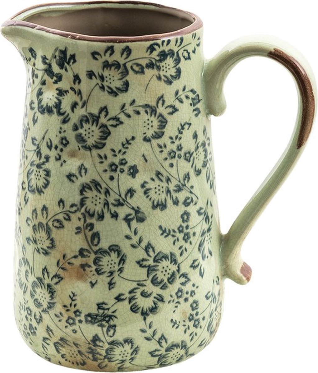 JOLI ANCIEN PICHET céramique ST CLEMENT - FLEURS //CO// EUR 25,00 JOLI ANCIEN PICHET céramique ST CLEMENT - FLEURS //CO// EUR 25,00