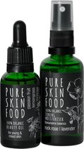 Pure Skin Food - Skincare set voor de onzuivere en gecombineerde huid - 100% natuurlijk