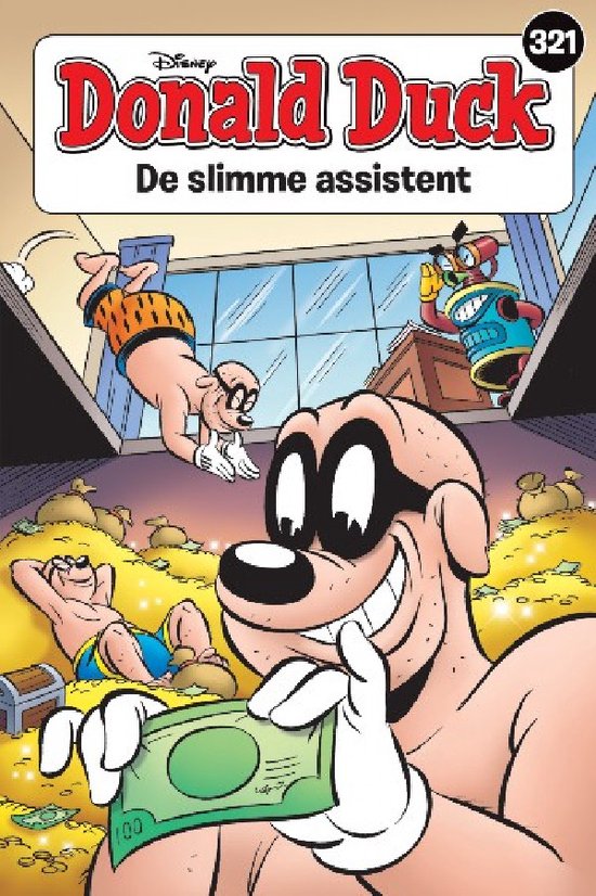 Omslag van Donald Duck Pocket 321 - De slimme assistent door Disney