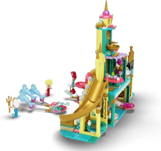 wijs overspringen consultant LEGO Disney Kleine Zeemeermin Ariëls Onderwaterpaleis - 43207 | bol.com