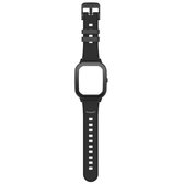 Horlogebandje KT20 - Ook geschikt voor BRUVZ KT24 - Zwart
