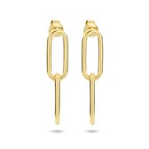 Paperclip Cataleya Jewels Boucles d'oreilles pendantes pendantes trombone tube rond