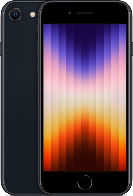 Apple iphone se (2022) - 128gb - zwart