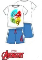 Avengers Kledingset -T-shirt + Korte broek - Maat 140