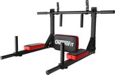 Temz® 2 in 1 Pull Up Station &  Dip Station - Professionele Dip & Pull Up Bar - Pull Up Bar - Optrekstang Fitness - Krachtstation - Power Rack - Power Tower - Chin Up Bar - Dip Bar