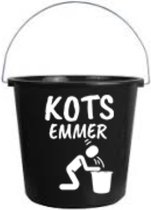 Emmer - Kotsemmer - 5 liter - kado - verjaardag - Wit