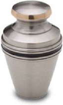 Mini Messing urn zilver
