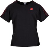 T-shirt d'entraînement Gorilla Wear Buffalo Old École - Zwart / Rouge - L/XL