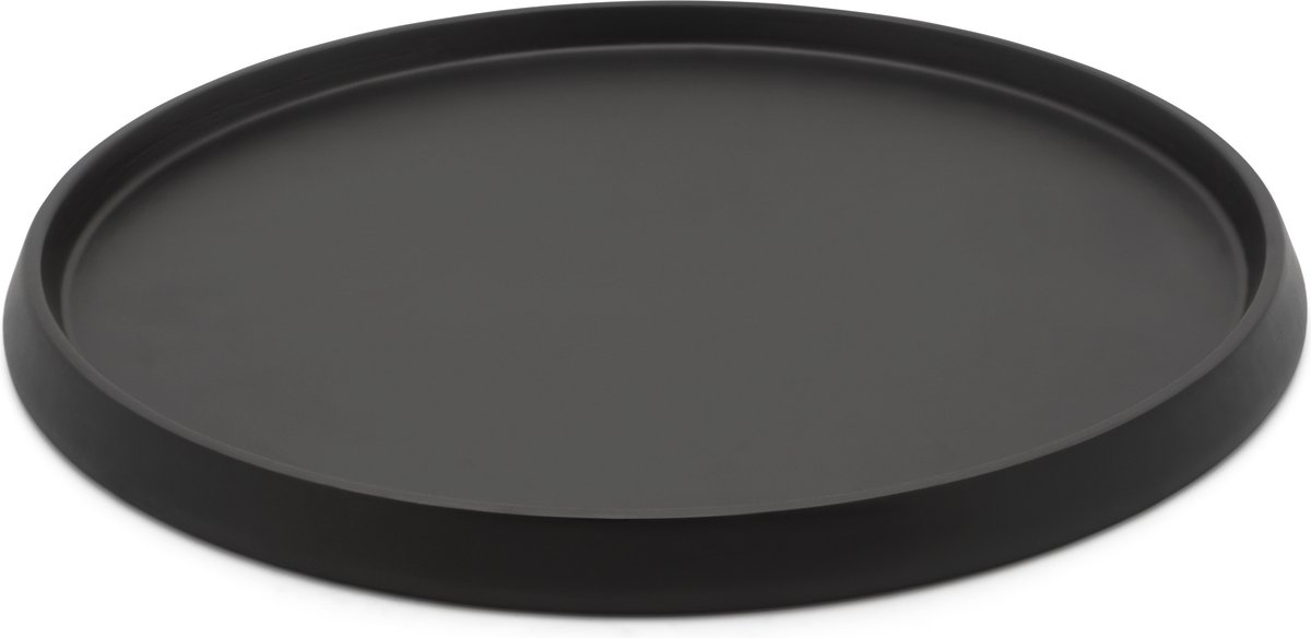 Bredemeijer - Dienblad rond bamboe zwart