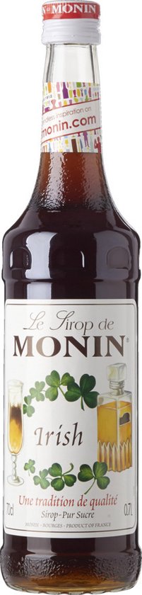 Monin Koffiesiroop: Voor Echt Hemelse Koffiecreaties! 39 Monin Irish Siroop Alcoholvrij | 70cl
